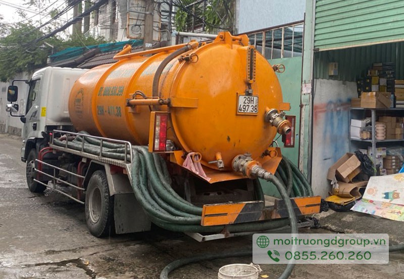 hút bể phốt tại quận Bình Thạnh