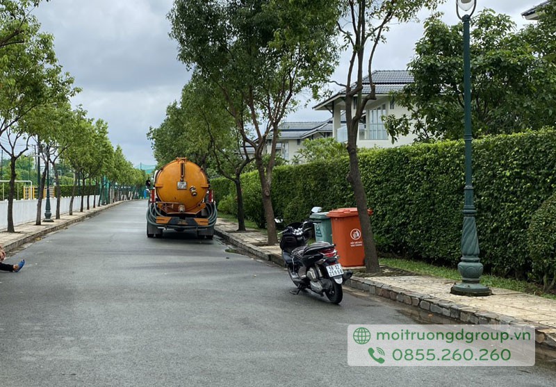 dịch vụ hút hầm cầu tại Bình Chánh