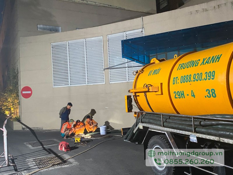 hút hầm cầu tại quận Bình Tân
