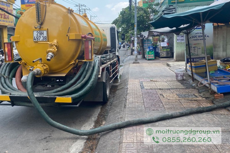 dịch vụ hút hầm cầu Tân Bình