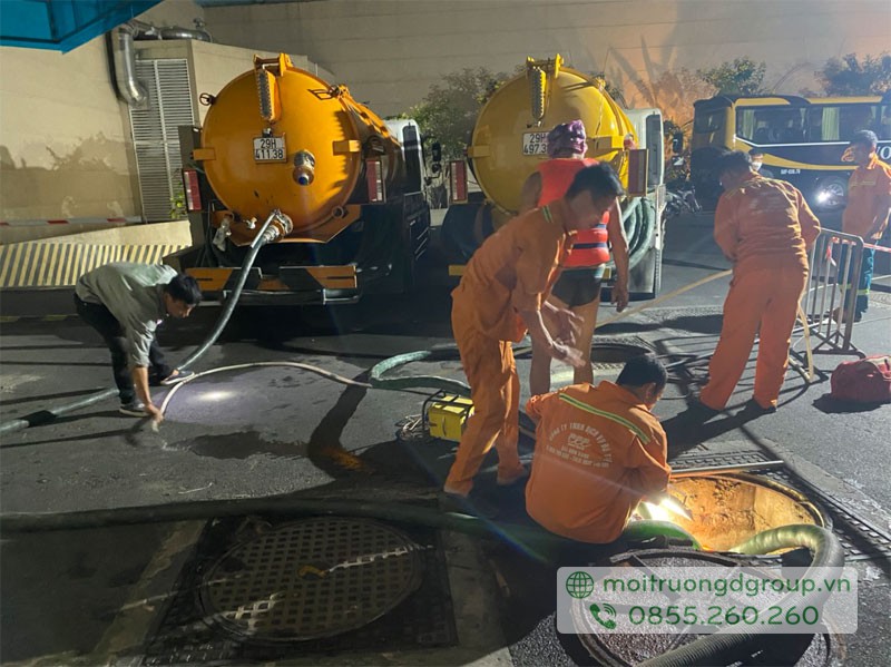 dịch vụ hút hầm cầu