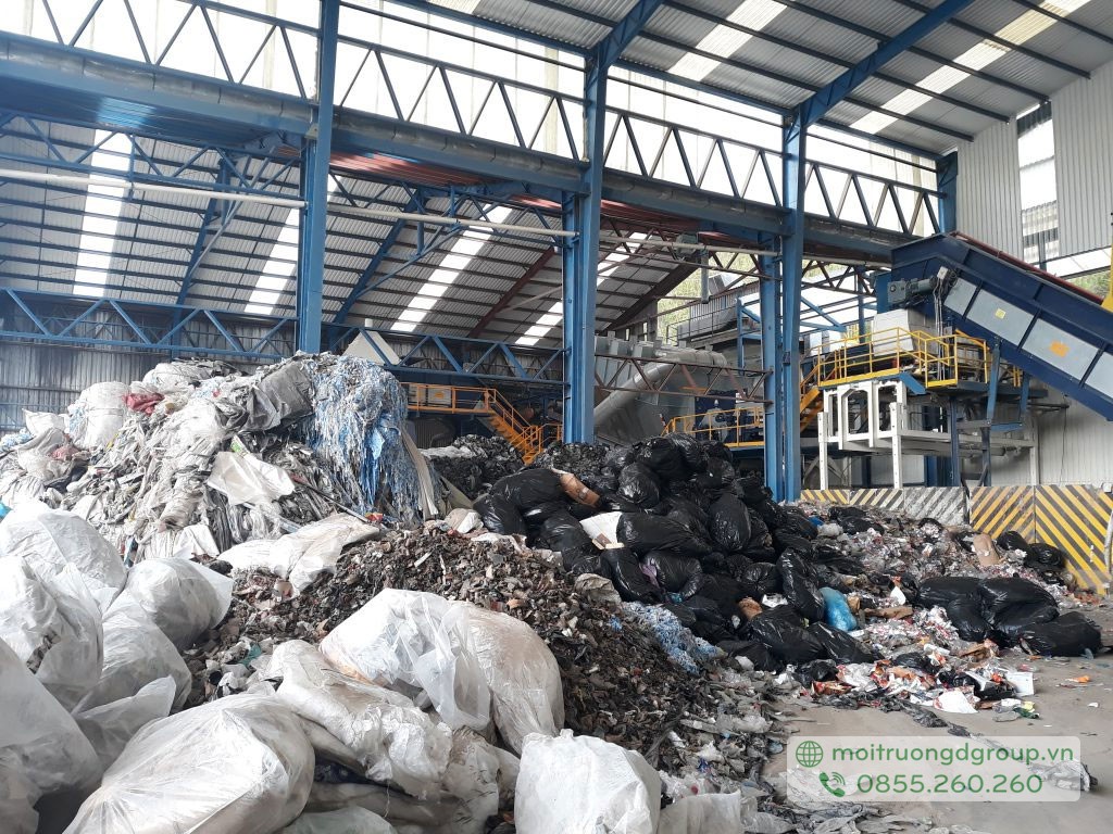 xử lý vận chuyển chất thải khu công nghiệp